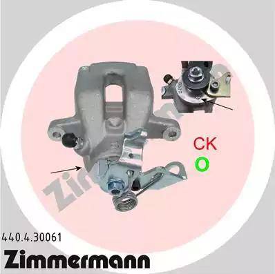 Zimmermann 440.4.30061 - Etrier frana aaoparts.ro