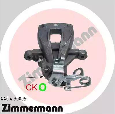 Zimmermann 440.4.30005 - Etrier frana aaoparts.ro