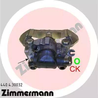 Zimmermann 440.4.30032 - Etrier frana aaoparts.ro