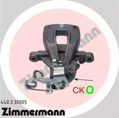 Zimmermann 440.3.30005 - Etrier frana aaoparts.ro