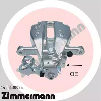 Zimmermann 440.3.30035 - Etrier frana aaoparts.ro