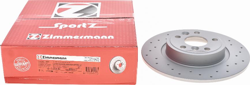 Zimmermann 450.5211.52 - Disc frana aaoparts.ro
