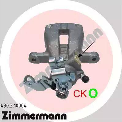 Zimmermann 430.3.10004 - Etrier frana aaoparts.ro