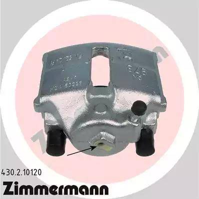 Zimmermann 430.2.10120 - Etrier frana aaoparts.ro