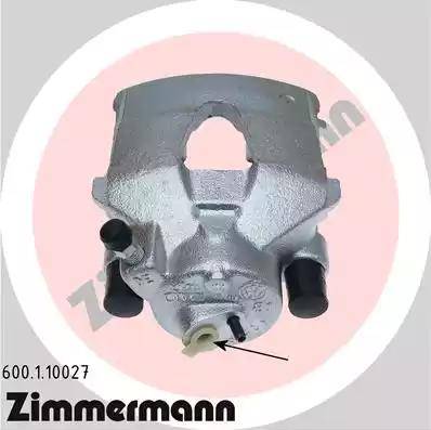 Zimmermann 600.1.10027 - Etrier frana aaoparts.ro