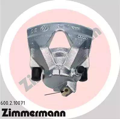 Zimmermann 600.2.10071 - Etrier frana aaoparts.ro