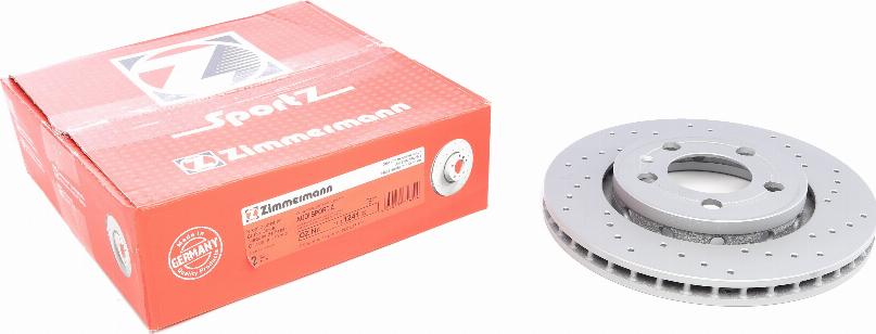 Zimmermann 100.1241.52 - Disc frana aaoparts.ro