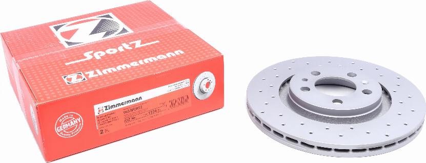Zimmermann 100.1234.52 - Disc frana aaoparts.ro