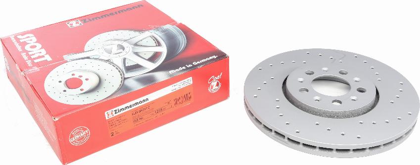 Zimmermann 100.1235.52 - Disc frana aaoparts.ro