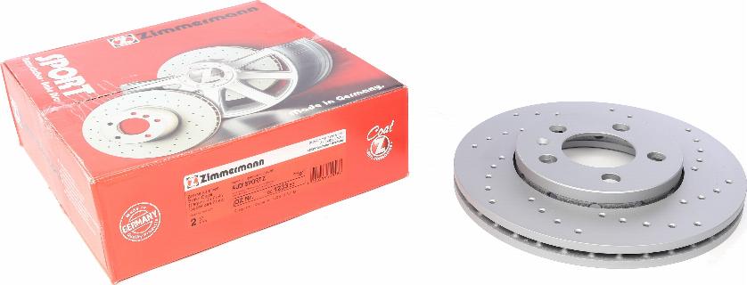 Zimmermann 100.1233.52 - Disc frana aaoparts.ro