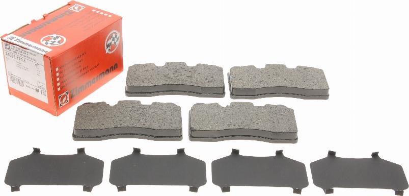 Zimmermann 24098.170.1 - Set placute frana,frana disc aaoparts.ro