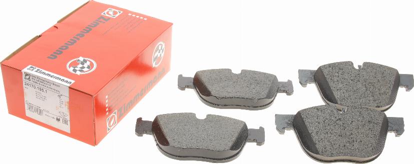 Zimmermann 24170.195.1 - Set placute frana,frana disc aaoparts.ro