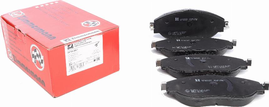 Zimmermann 24738.200.1 - Set placute frana,frana disc aaoparts.ro