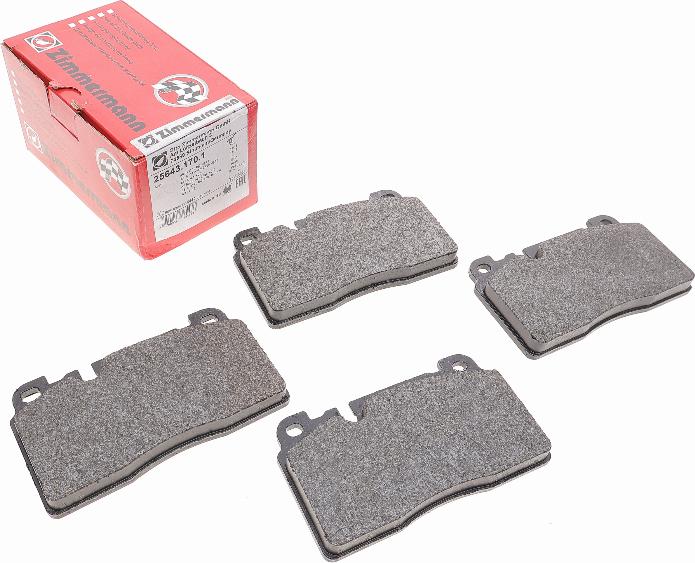 Zimmermann 25643.170.1 - Set placute frana,frana disc aaoparts.ro