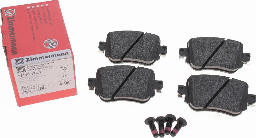 Zimmermann 25110.175.1 - Set placute frana,frana disc aaoparts.ro