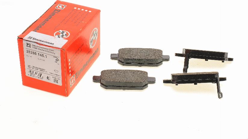 Zimmermann 25258.145.1 - Set placute frana,frana disc aaoparts.ro