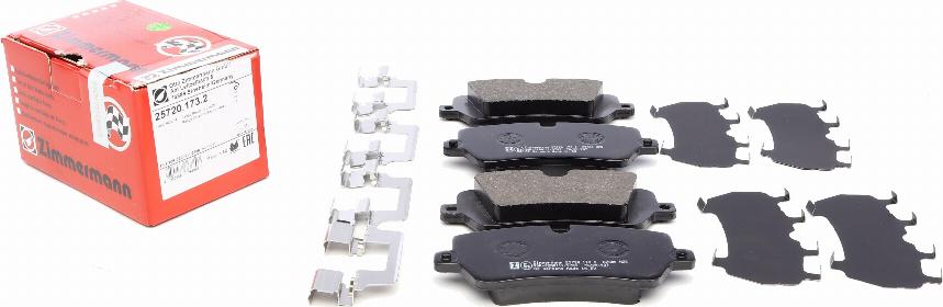 Zimmermann 25720.173.2 - Set placute frana,frana disc aaoparts.ro