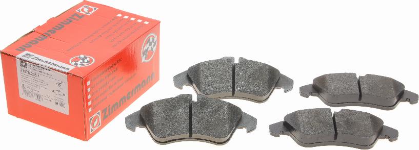 Zimmermann 21576.205.1 - Set placute frana,frana disc aaoparts.ro