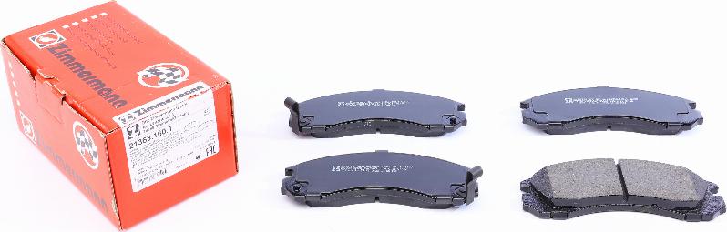 Zimmermann 21363.160.1 - Set placute frana,frana disc aaoparts.ro