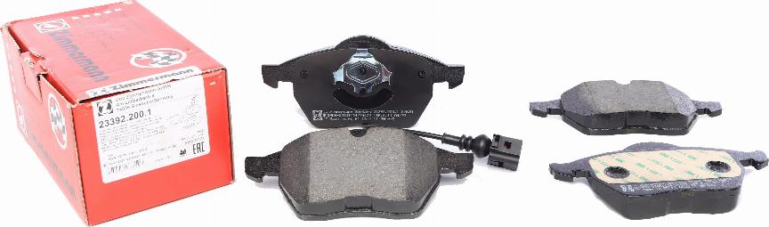 Zimmermann 23392.200.1 - Set placute frana,frana disc aaoparts.ro