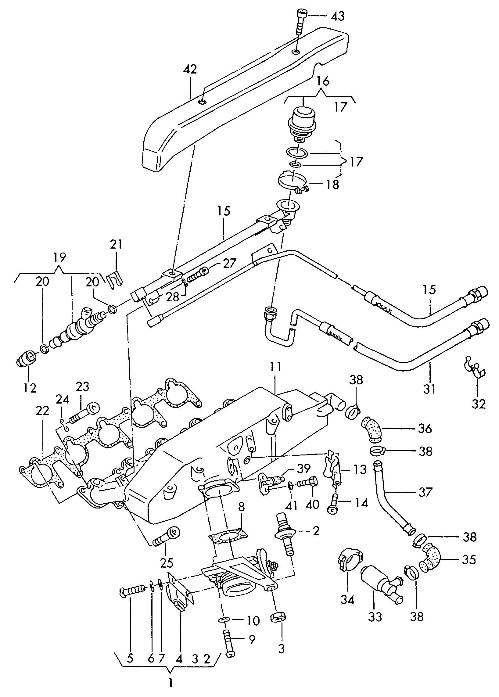 VAG 443906232 - Stecher, injector aaoparts.ro