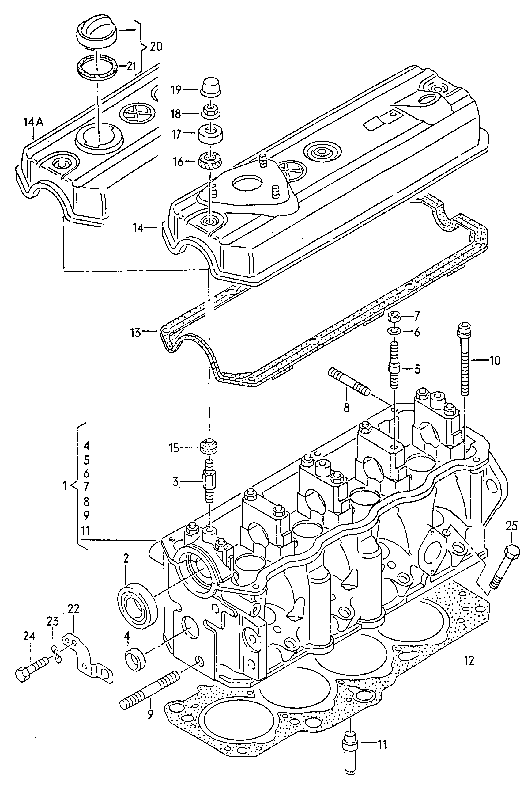 VAG N  0144083 - Rola intinzator,curea distributie aaoparts.ro