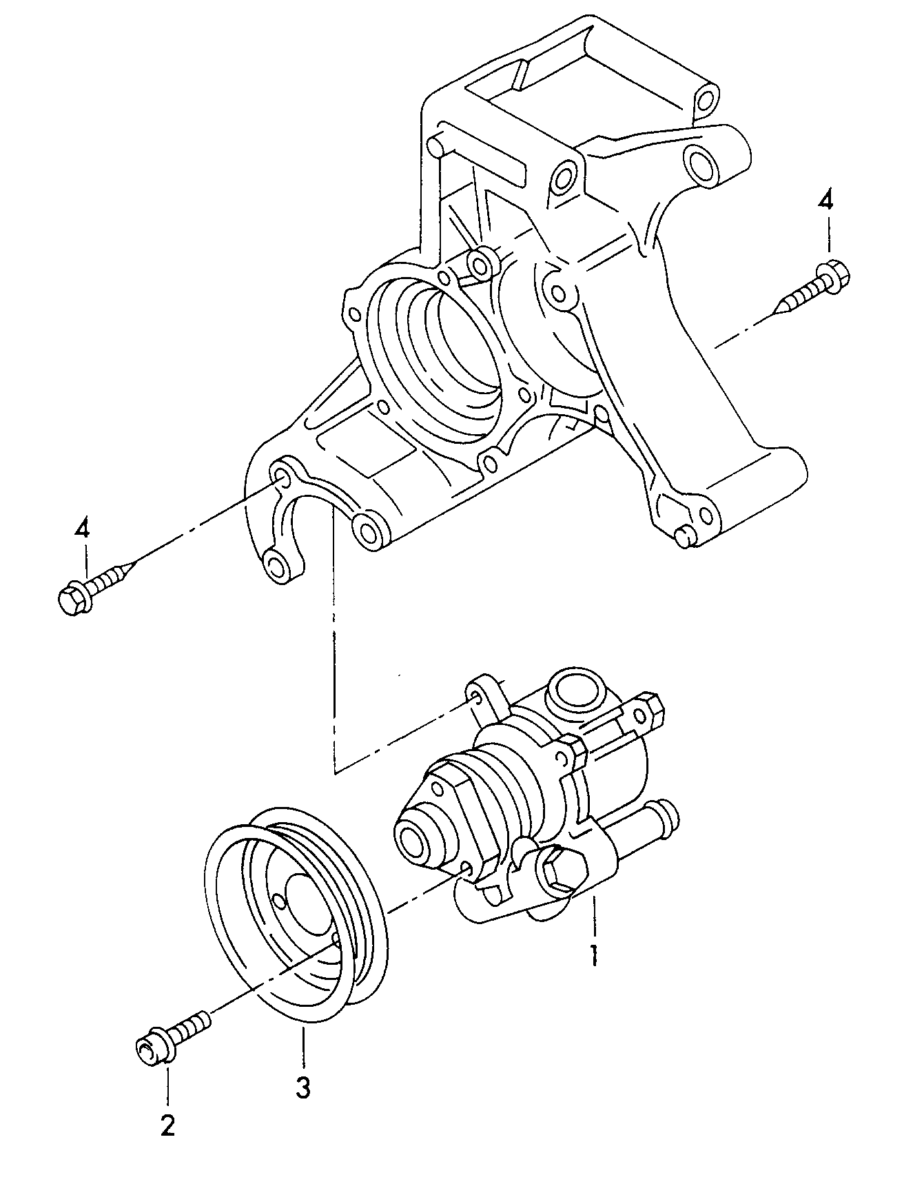 VW 038 145 255 D - Fulie, pompa servo aaoparts.ro