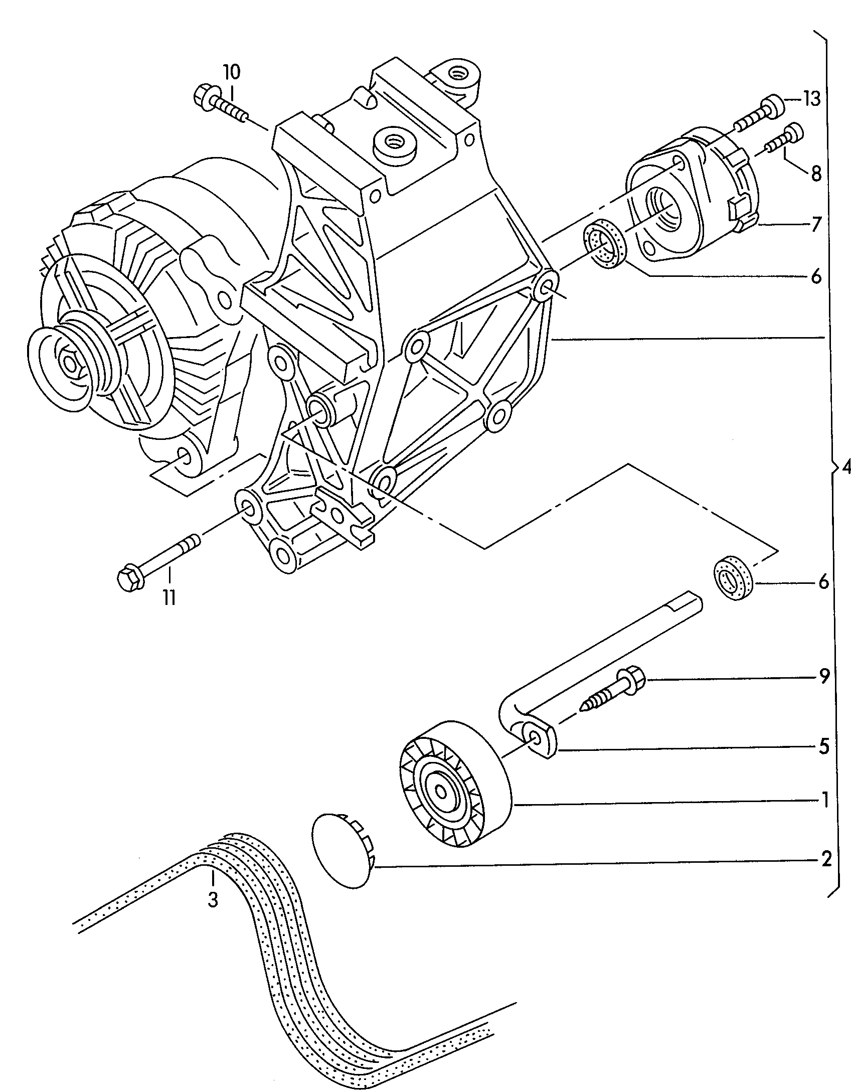 AUDI N 019 531 3 - Set curea de distributie aaoparts.ro