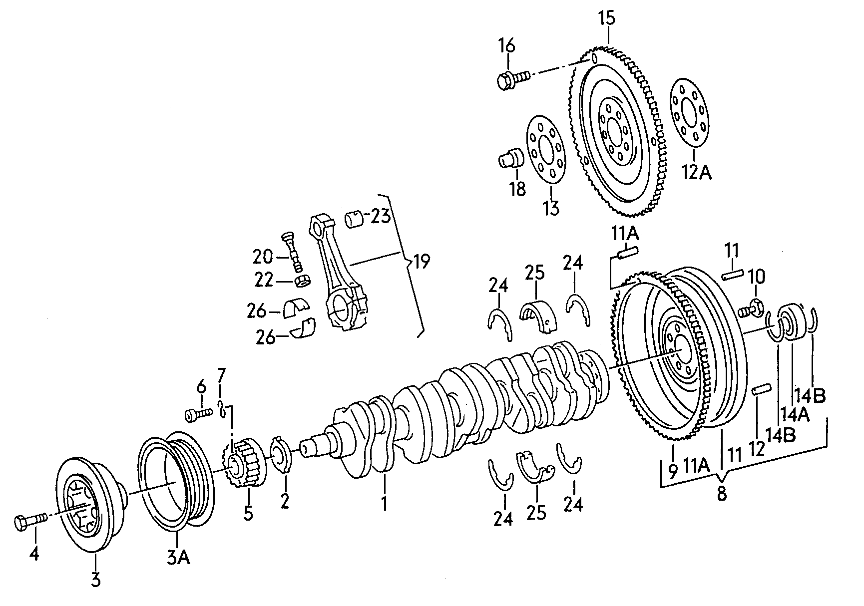 AUDI N   904 980 02 - Surub fulie aaoparts.ro