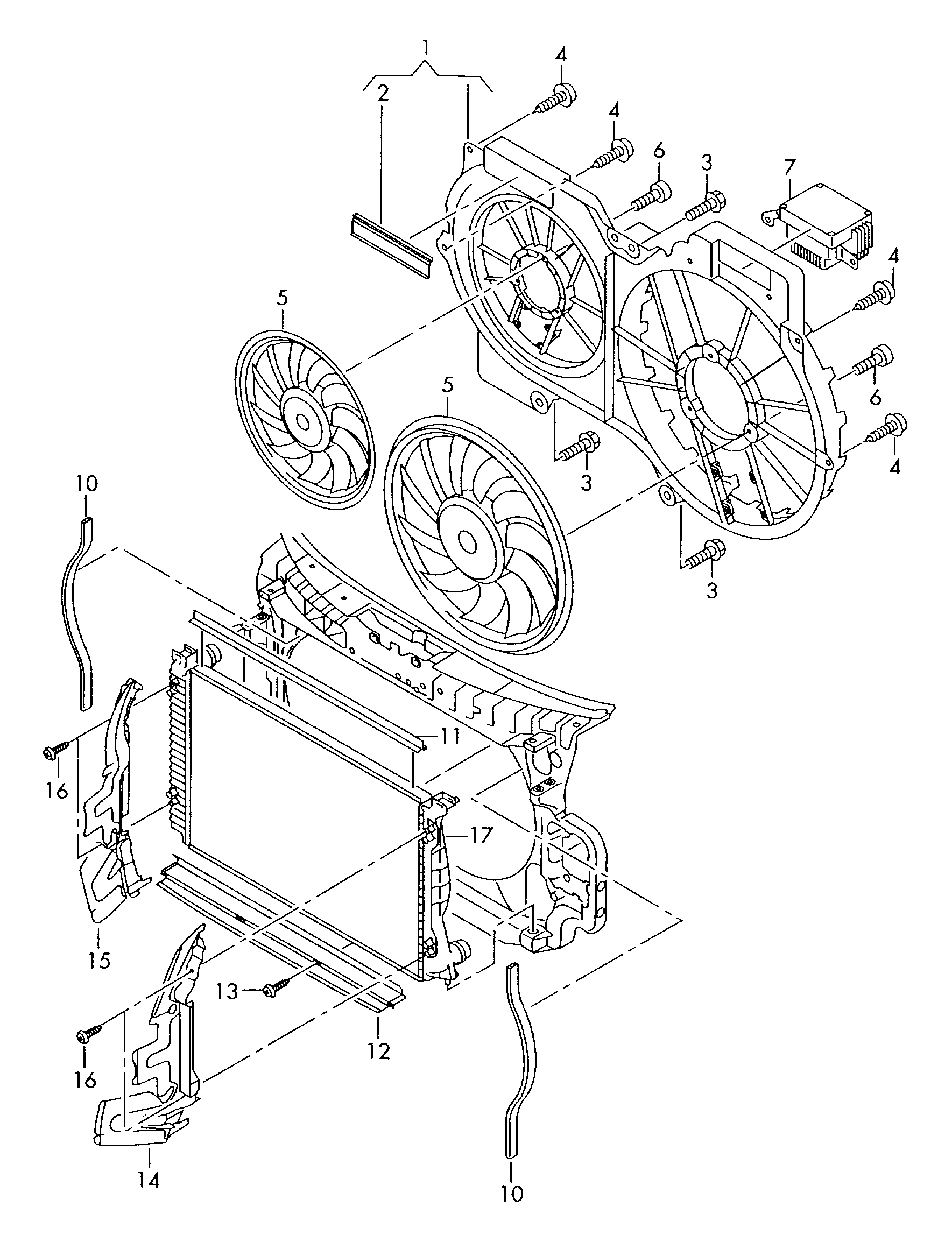 NRF 47906 - Ventilator, radiator aaoparts.ro