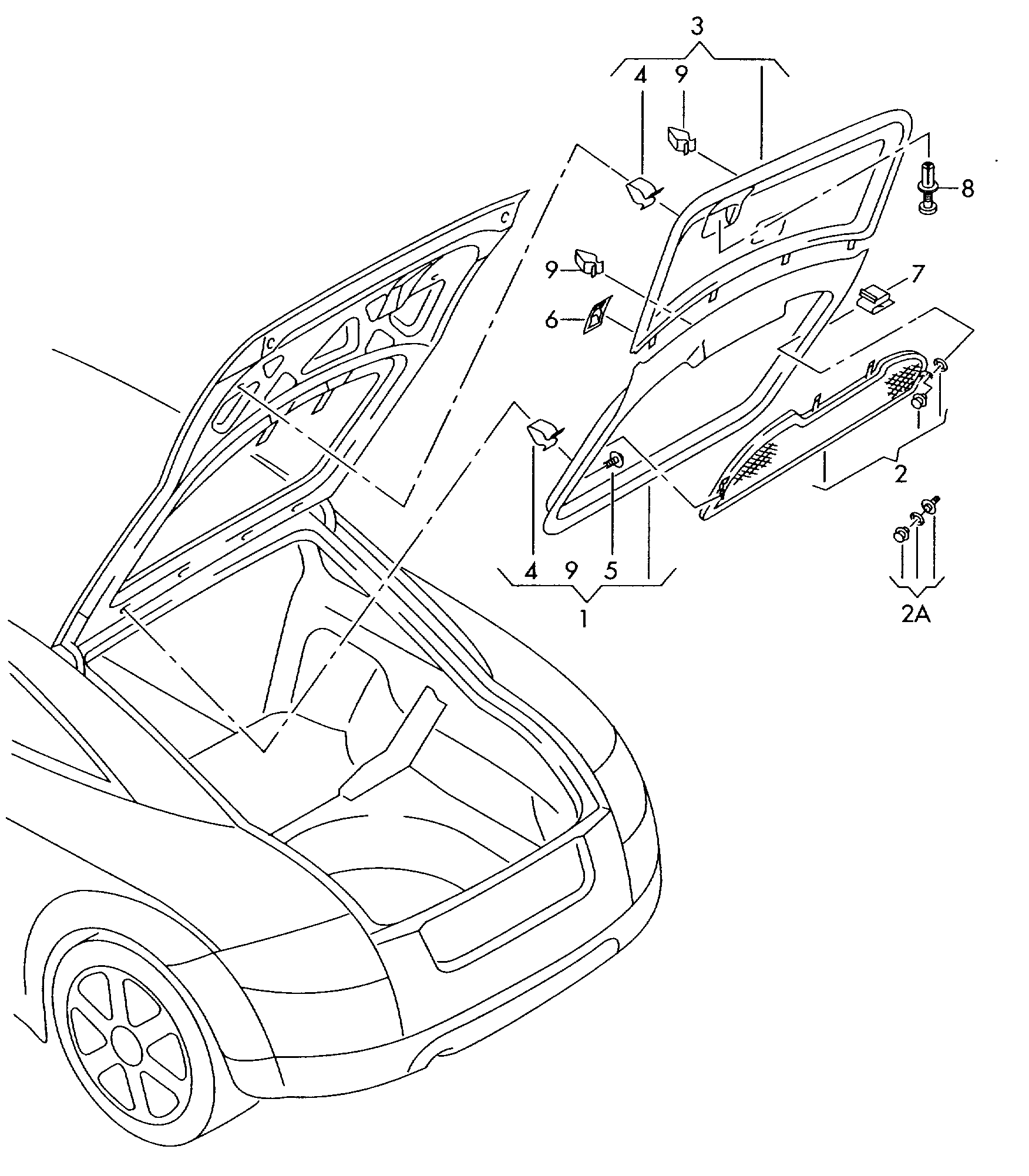 AUDI 8N8 868 307 - Nit de desfacere aaoparts.ro