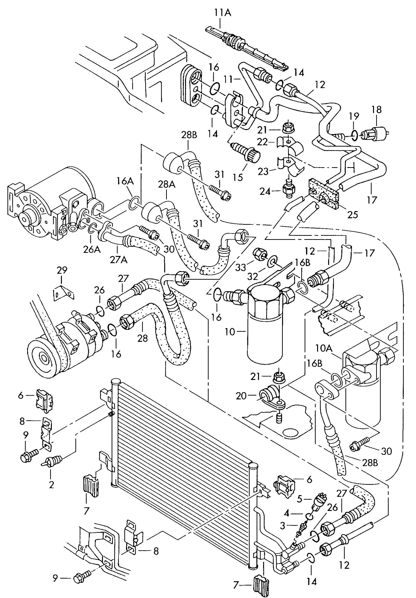 NISSENS 95263 - Uscator,aer conditionat aaoparts.ro