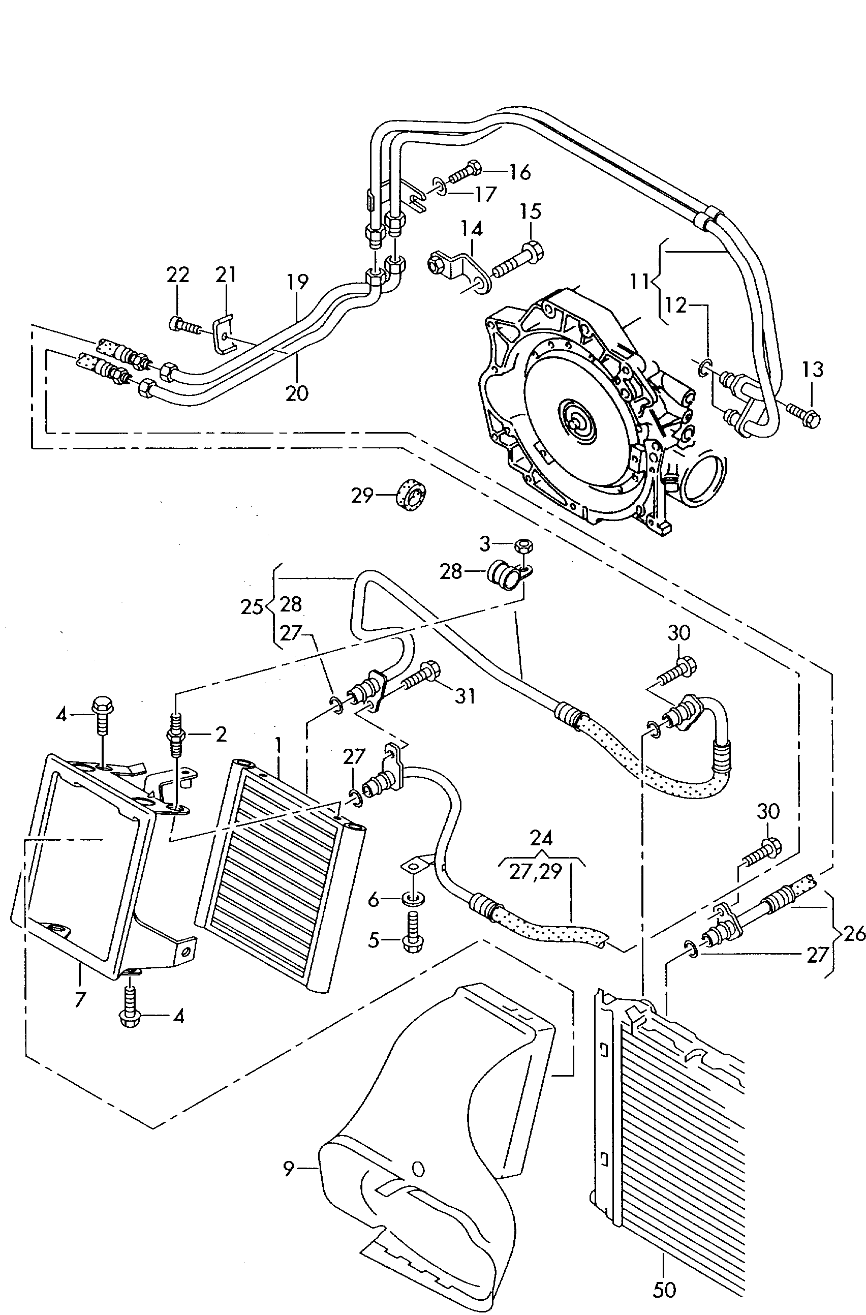 VAG N   101 005 05 - Set reparatie, suspensie aaoparts.ro