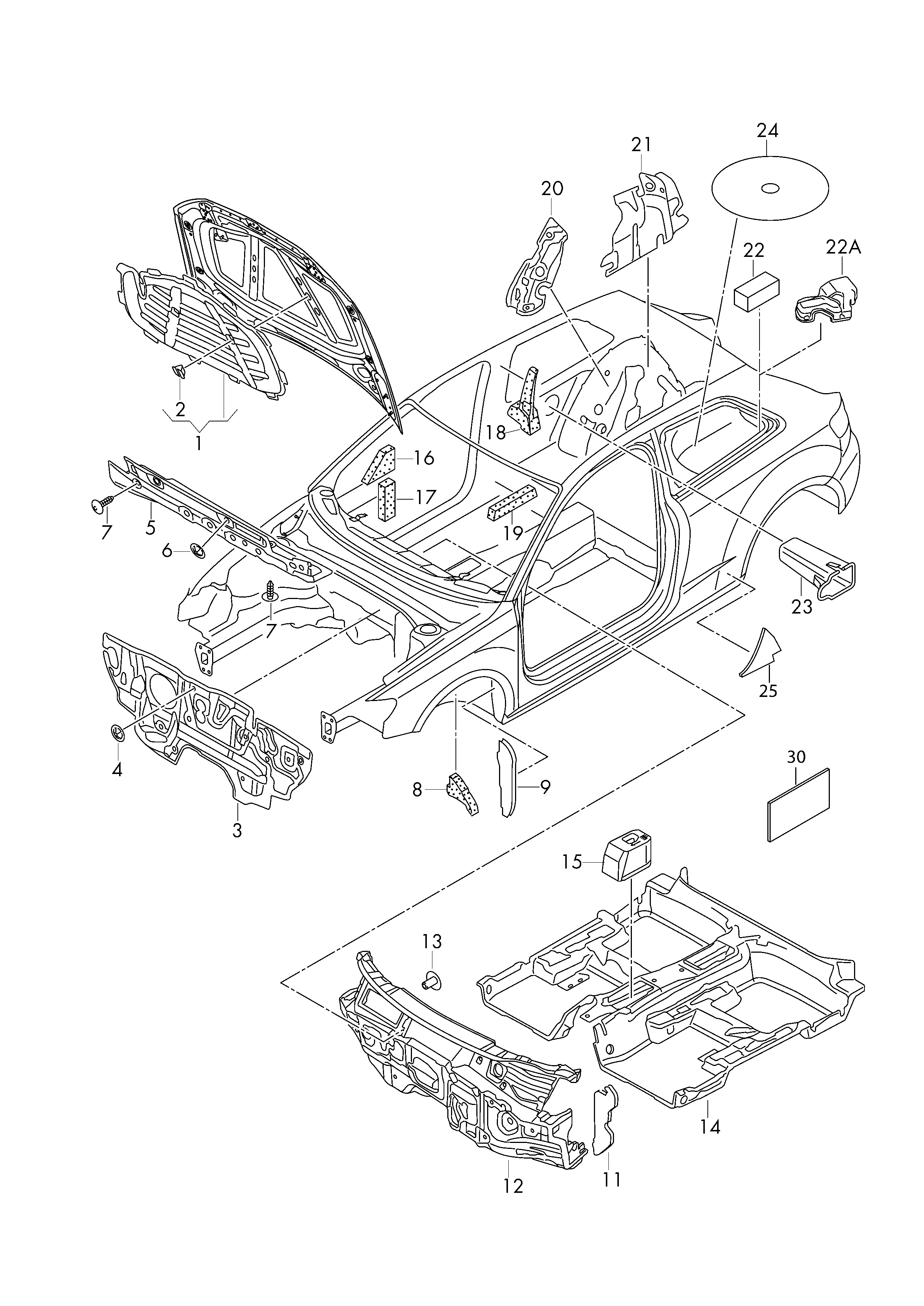 AIC 75983 - Material amortizare zgomot, nisa motor aaoparts.ro