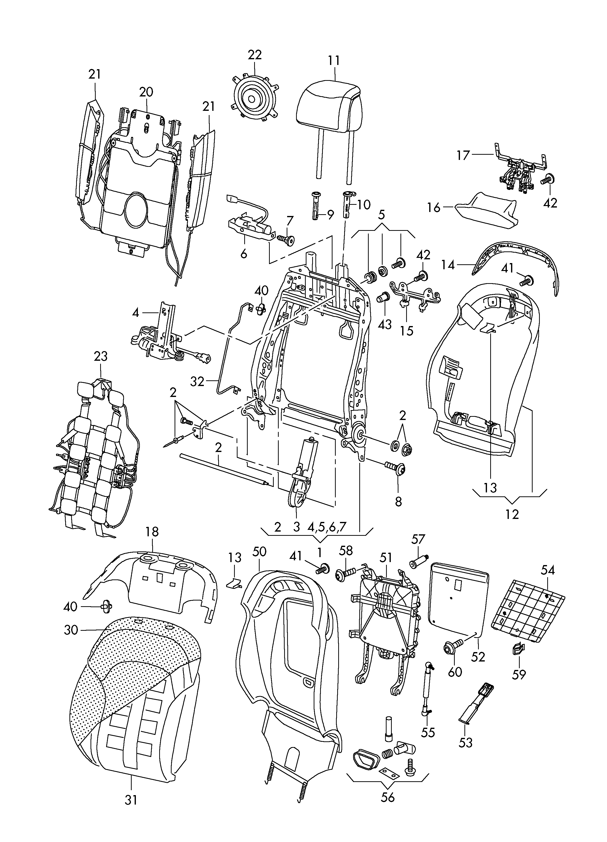 VAG 8L3837199B - Nit de desfacere aaoparts.ro