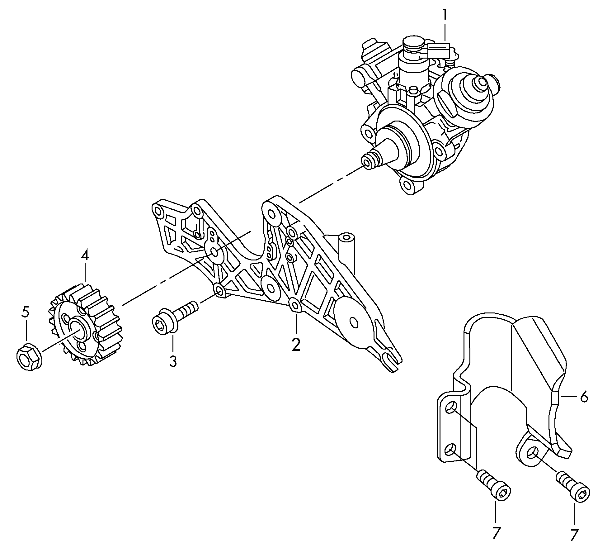BOSCH 0 986 437 404 - Pompa de inalta presiune aaoparts.ro