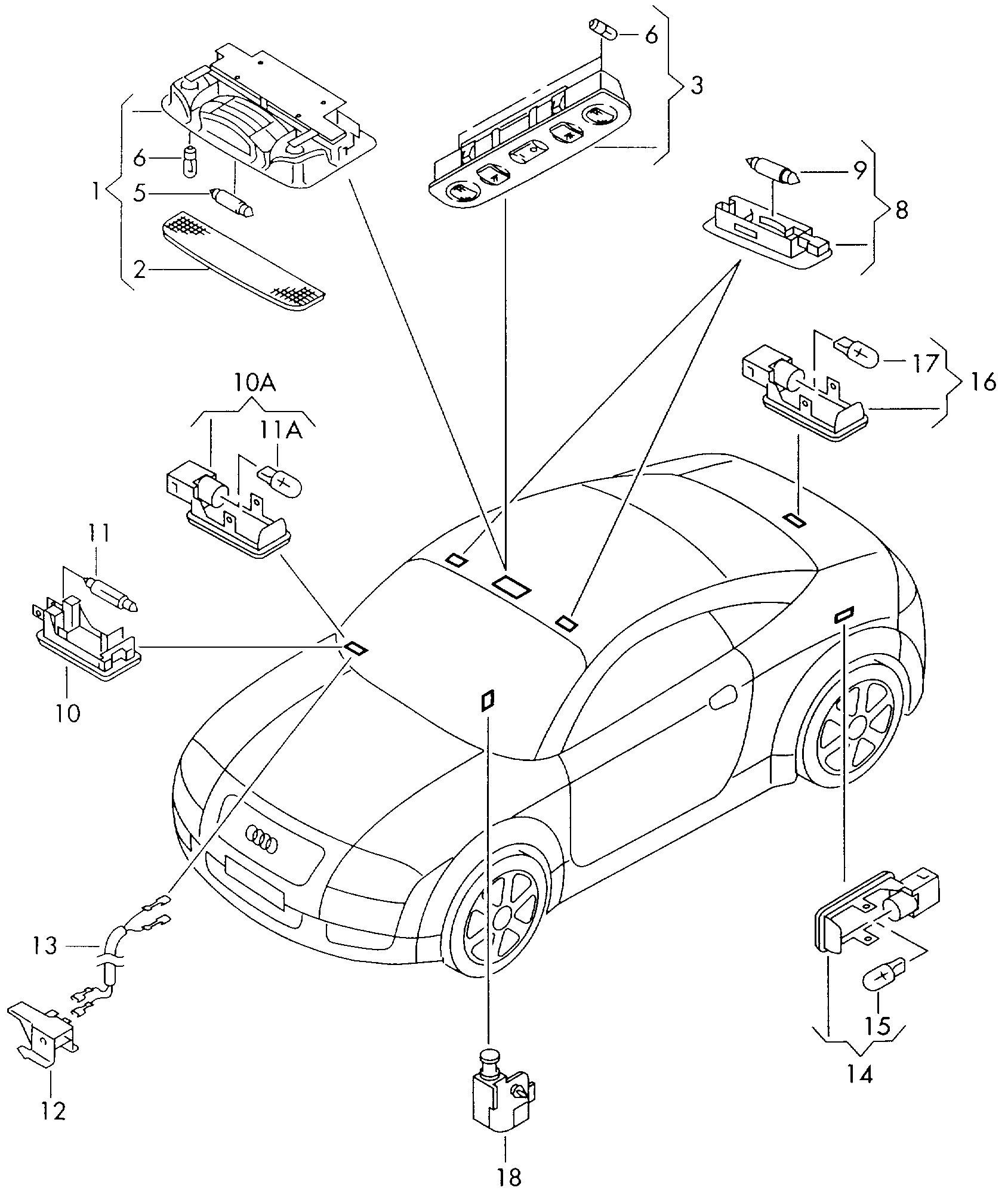 VAG N  90034901 - Bec, lumina usa aaoparts.ro