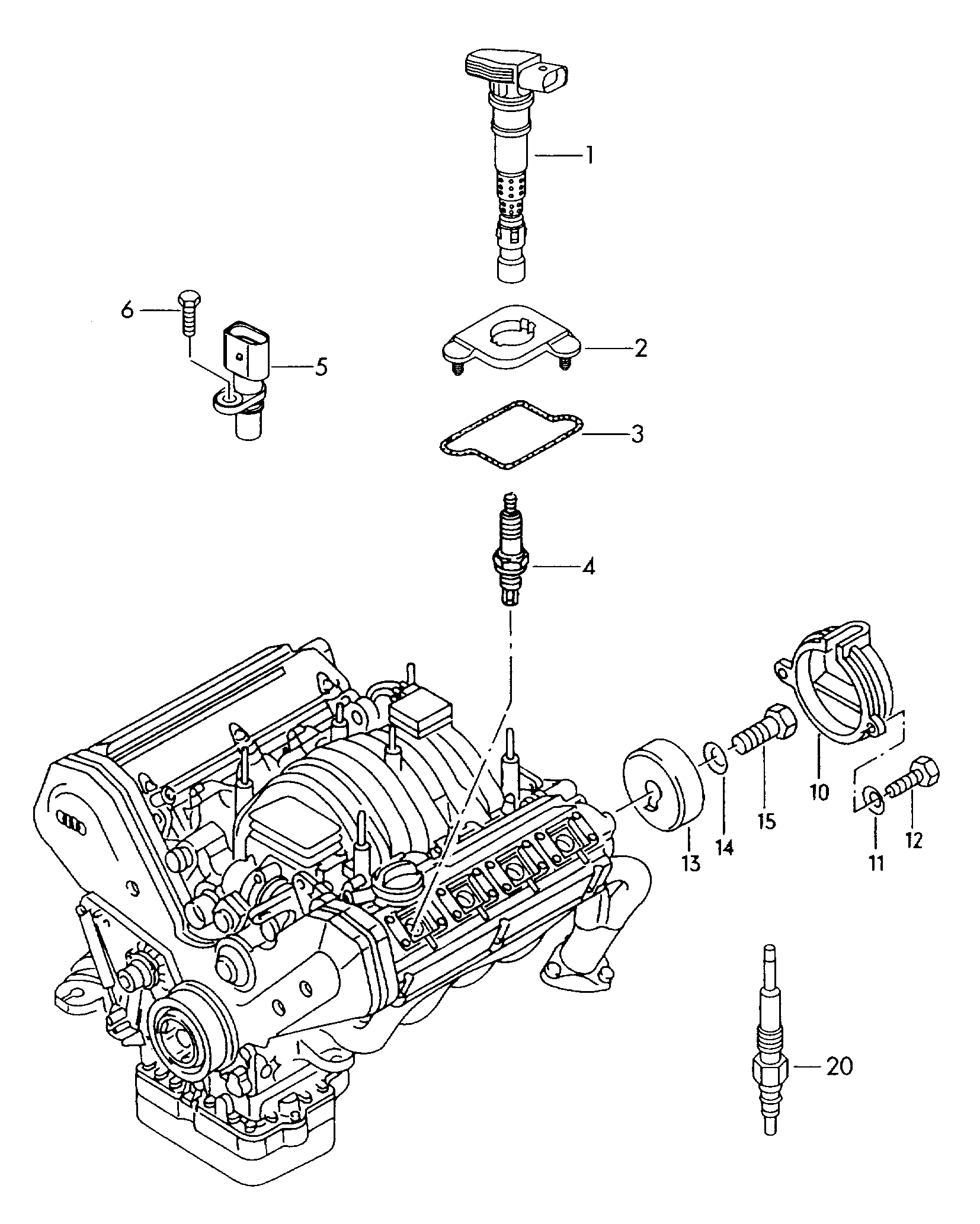 Seat 101 905 615 A - Bujii aaoparts.ro