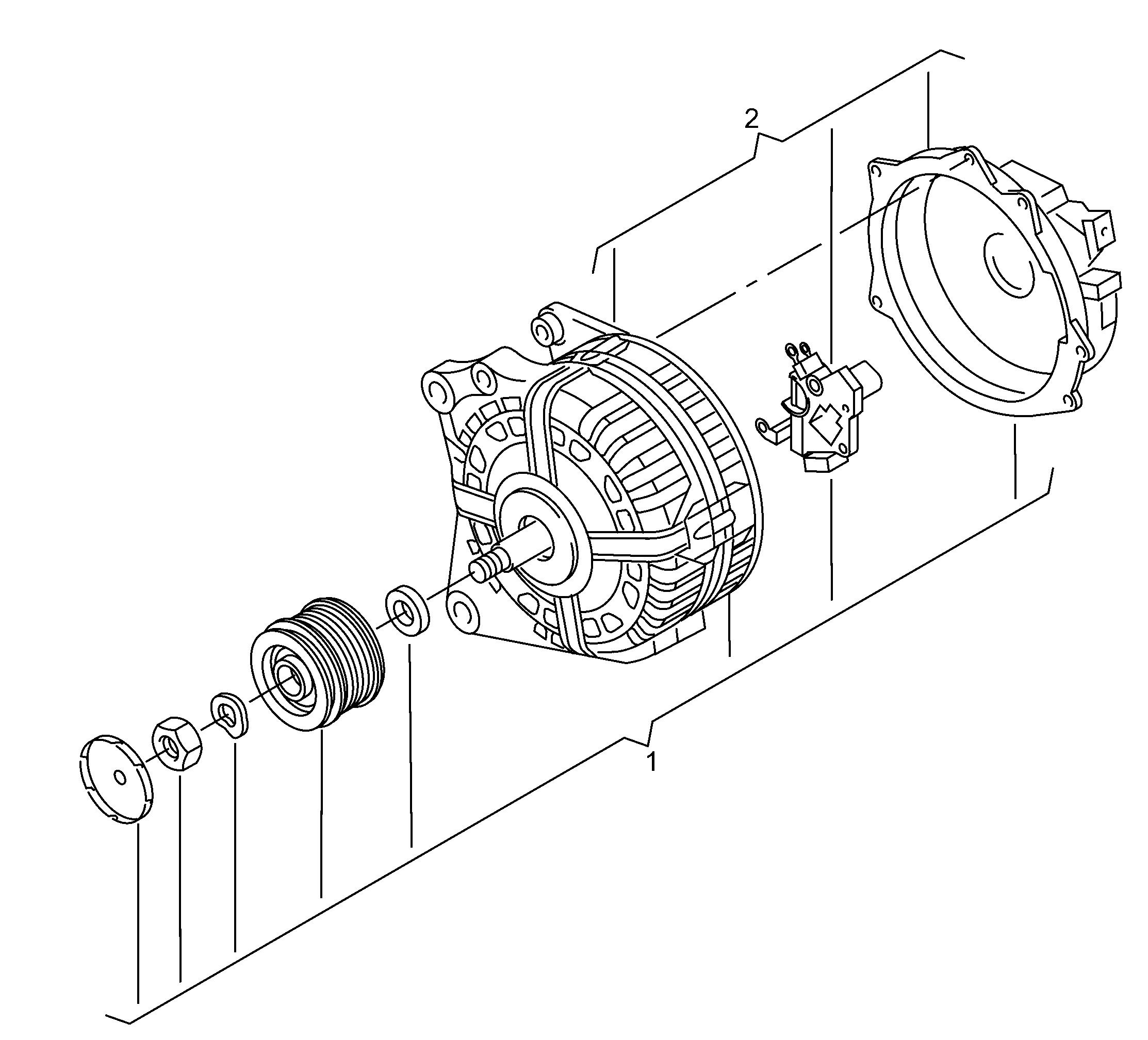 AUDI 04L 903 017 E - Generator / Alternator aaoparts.ro