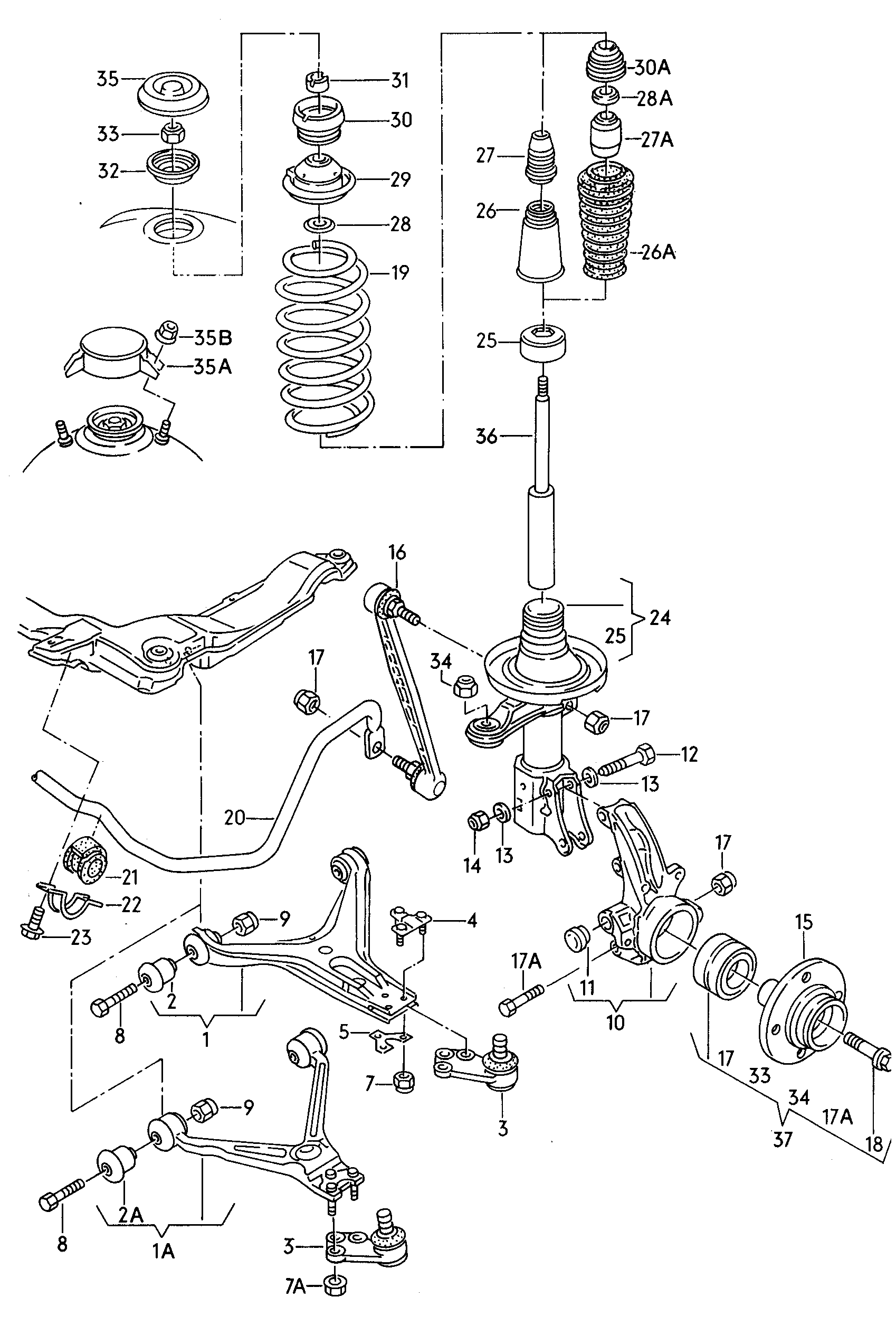 FEBI Bilstein 02057 - Articulatie sarcina / ghidare aaoparts.ro
