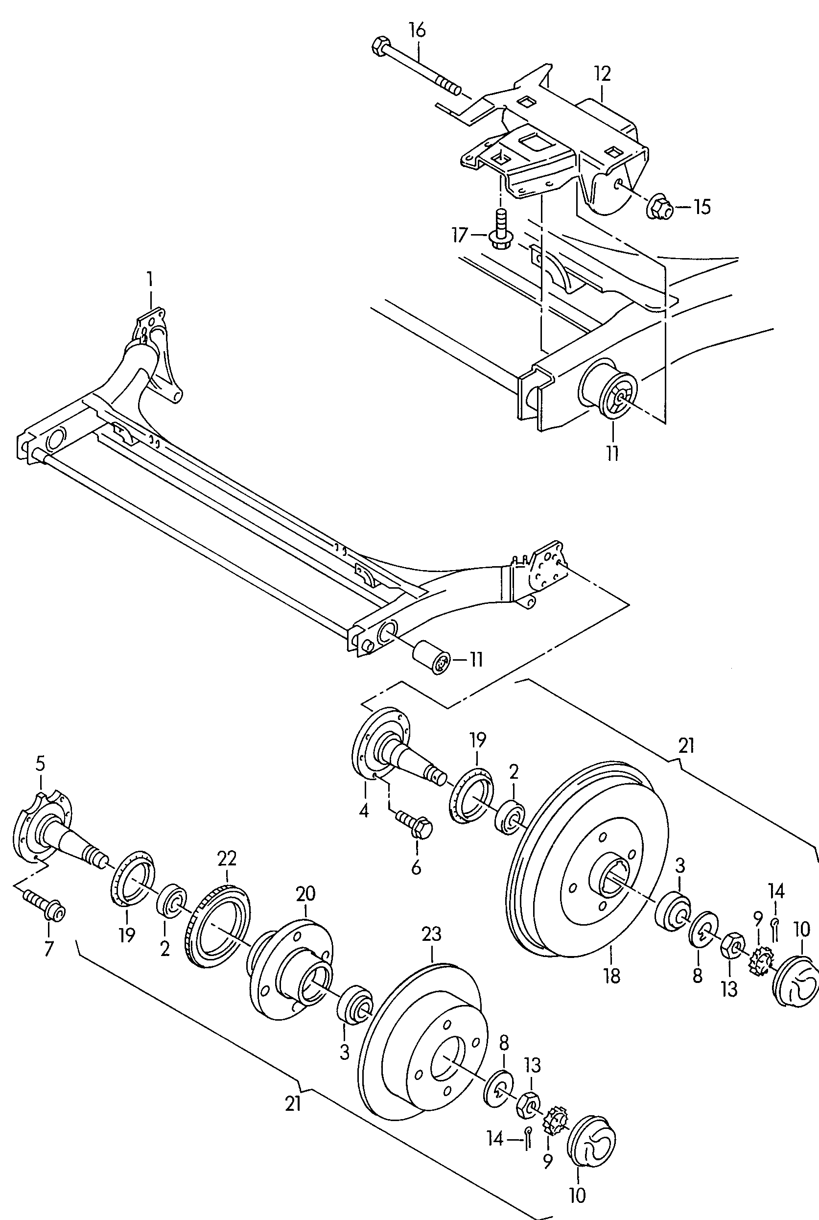 VAG 803501221 - Set rulment roata aaoparts.ro