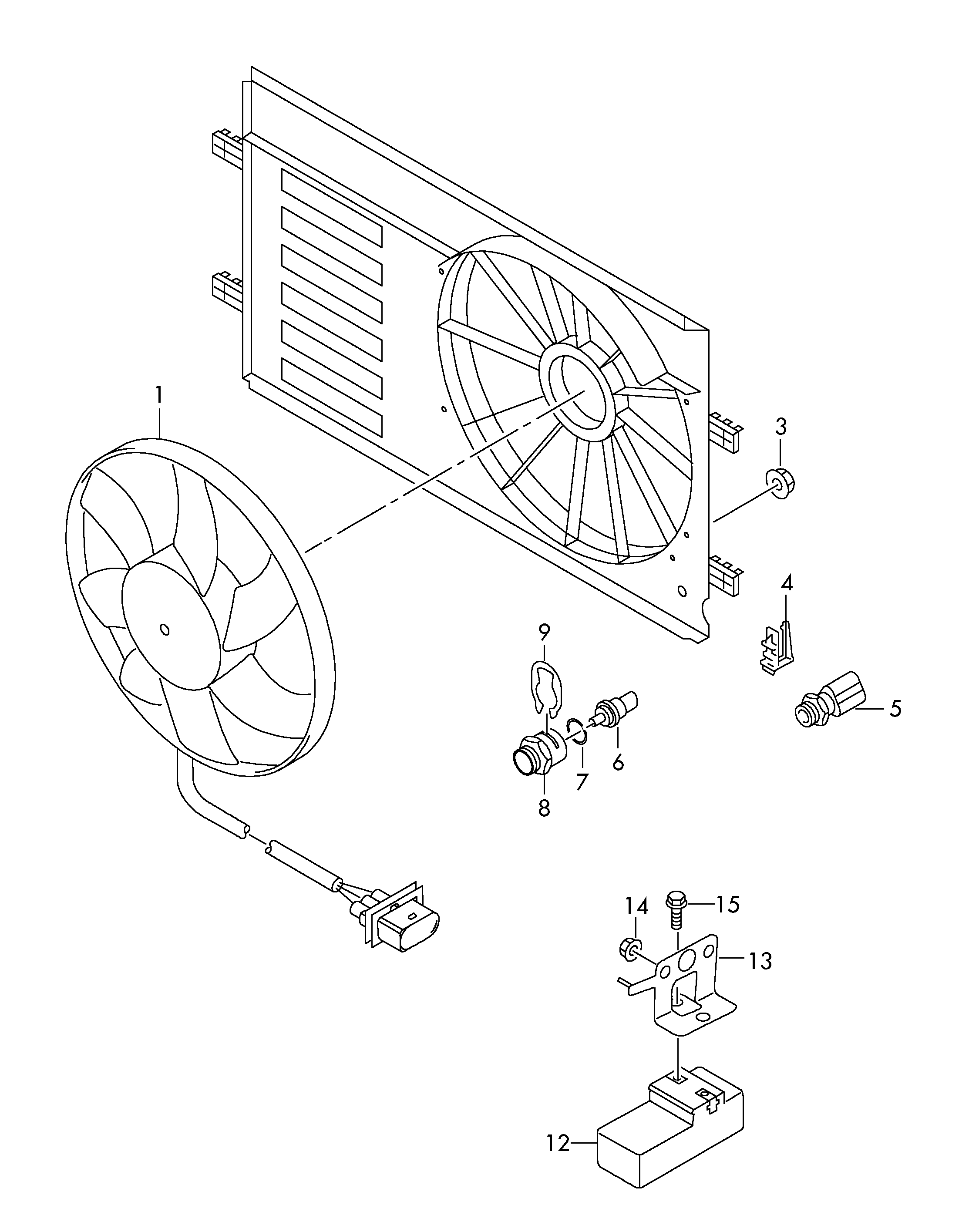 Kamoka 7742039 - Ventilator, radiator aaoparts.ro