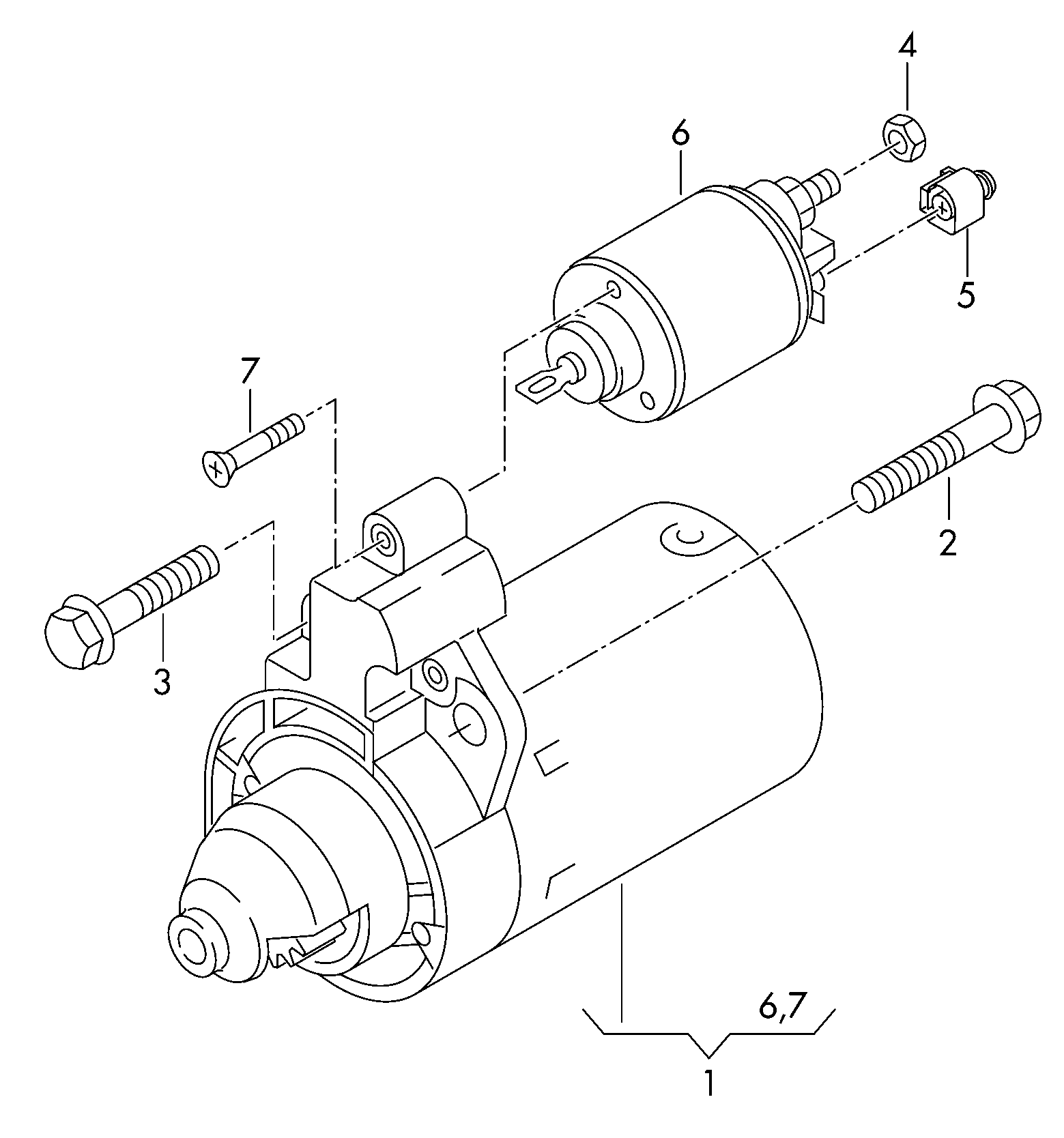 Kamoka 8610252 - Starter aaoparts.ro
