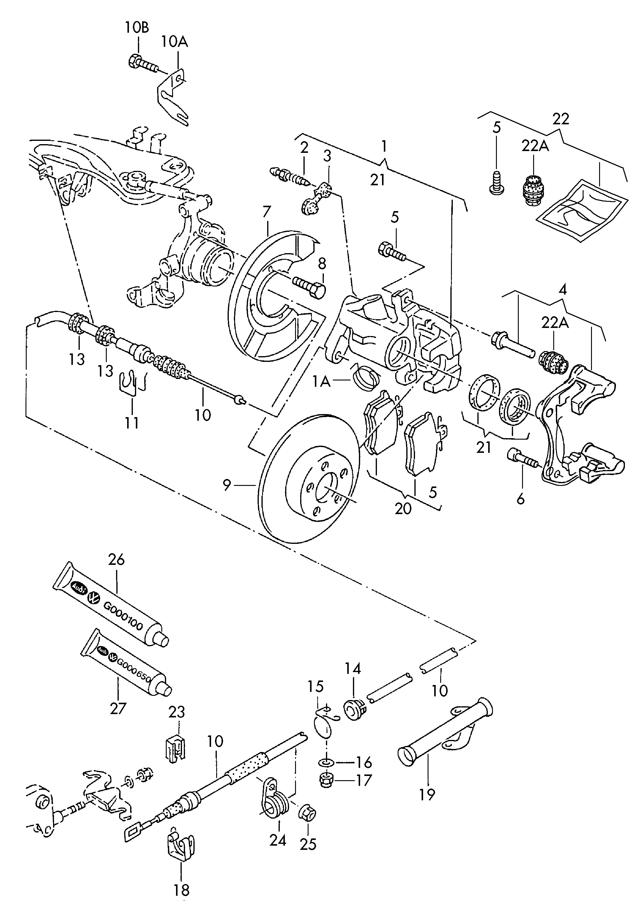 Seat 1J0 698 451 H - Set placute frana,frana disc aaoparts.ro