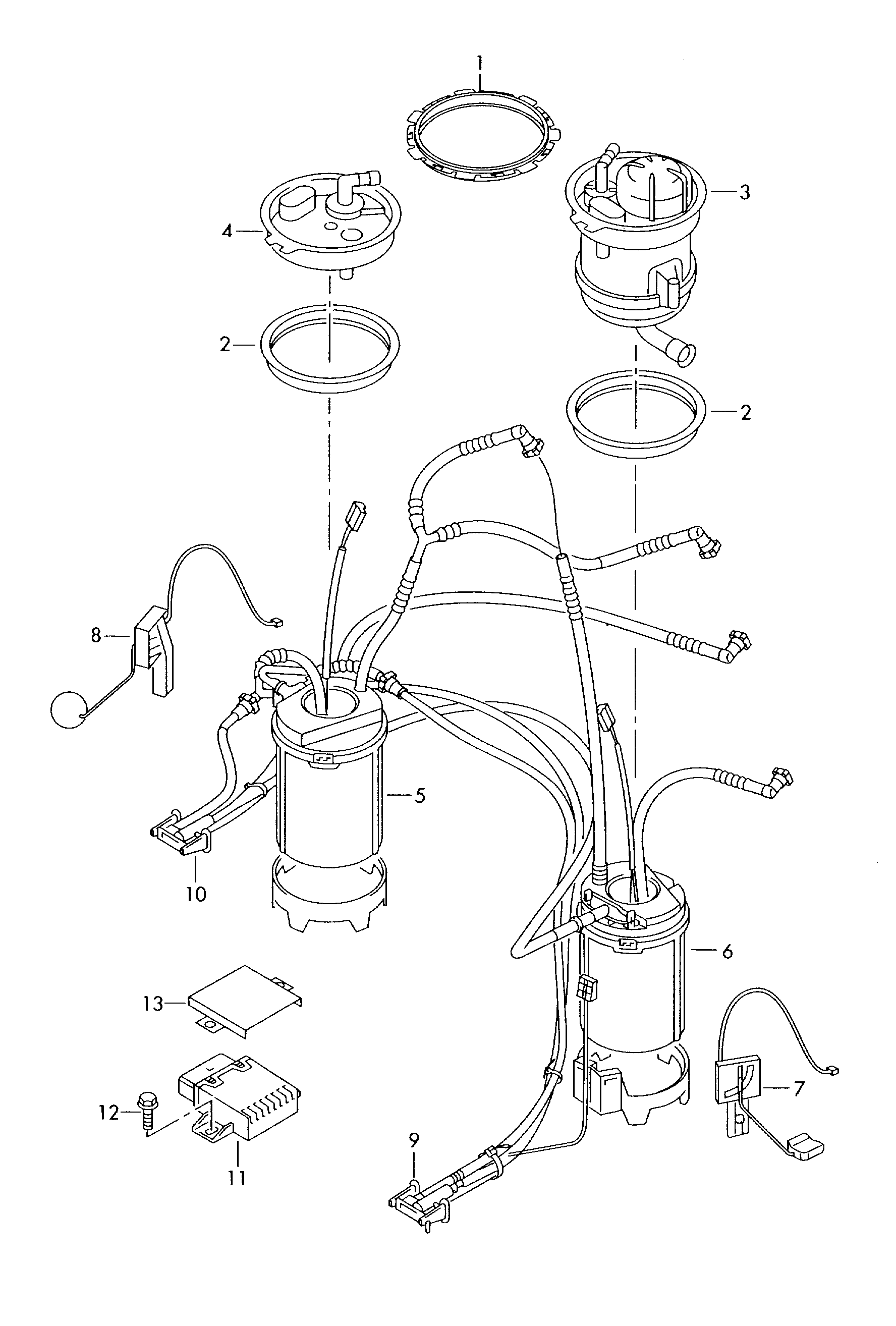 VAG 7L8 919 679 - Filtru combustibil aaoparts.ro