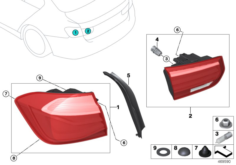 TYC 11-6910-10-9 - Lampa spate aaoparts.ro