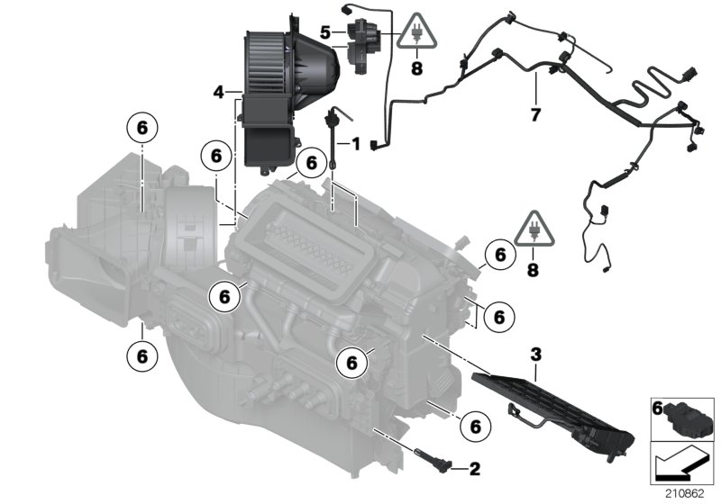 Kamoka 7790233 - Ventilator, habitaclu aaoparts.ro