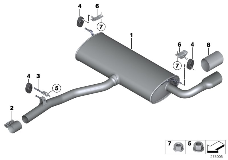 BMW 18 30 7 560 779 - Conector teava, sistem de esapament aaoparts.ro