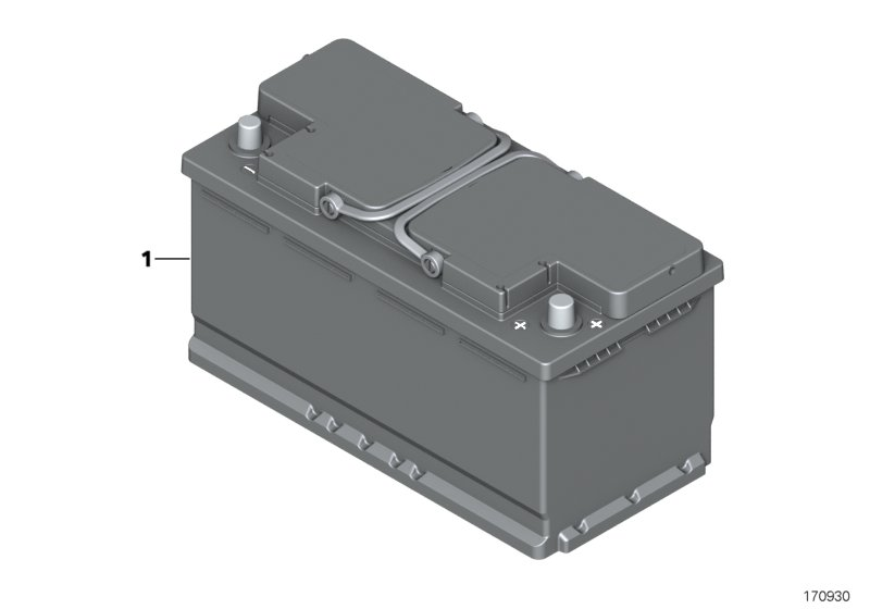 Rolls-Royce 61 21 6 806 755 - Baterie de pornire aaoparts.ro