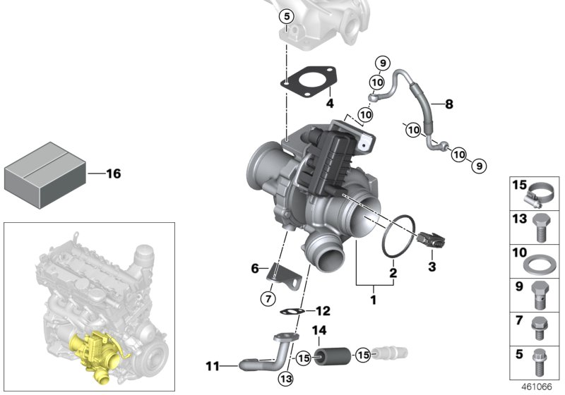 BMW 11658514667 - Compresor,sistem de supraalimentare aaoparts.ro